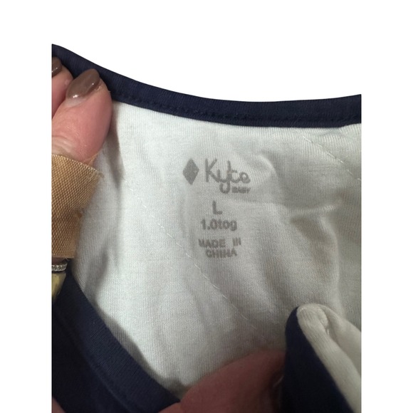 Kyte Baby Sleep Bag Sack 1.0 TOG Navy Blue Size L Kids - Picture 3 of 5